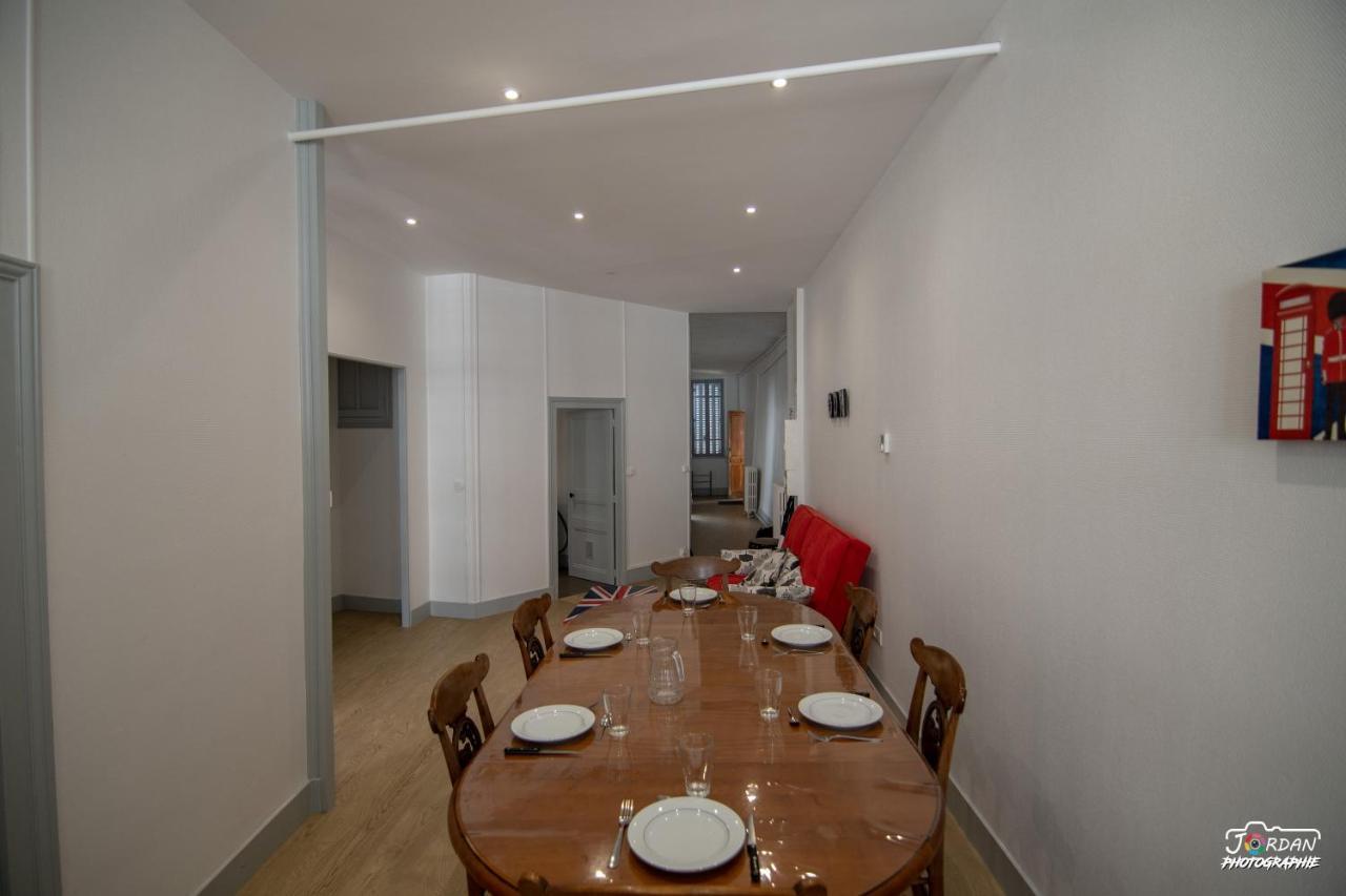 Hyper Centre - 3 Chambres - Gare - Wifi - Cosy Bourg-en-Bresse Ngoại thất bức ảnh